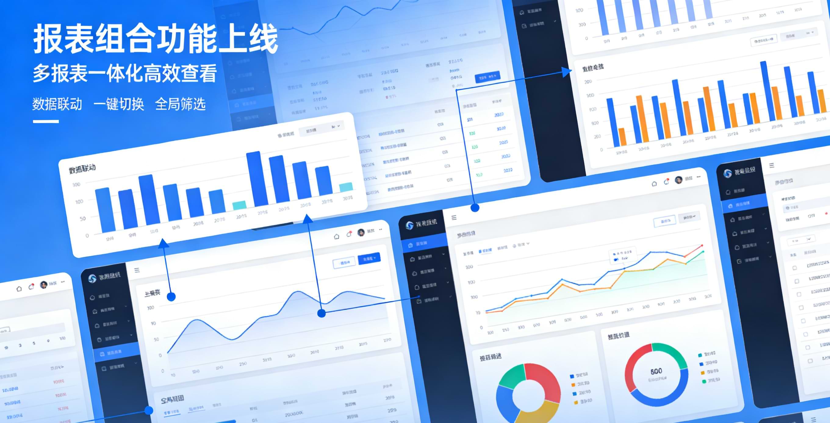 积木报表报表组合功能上线：多个报表一体化展示，让数据查看更高效