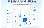 积木报表自定义编辑单元格：预览页面直接编