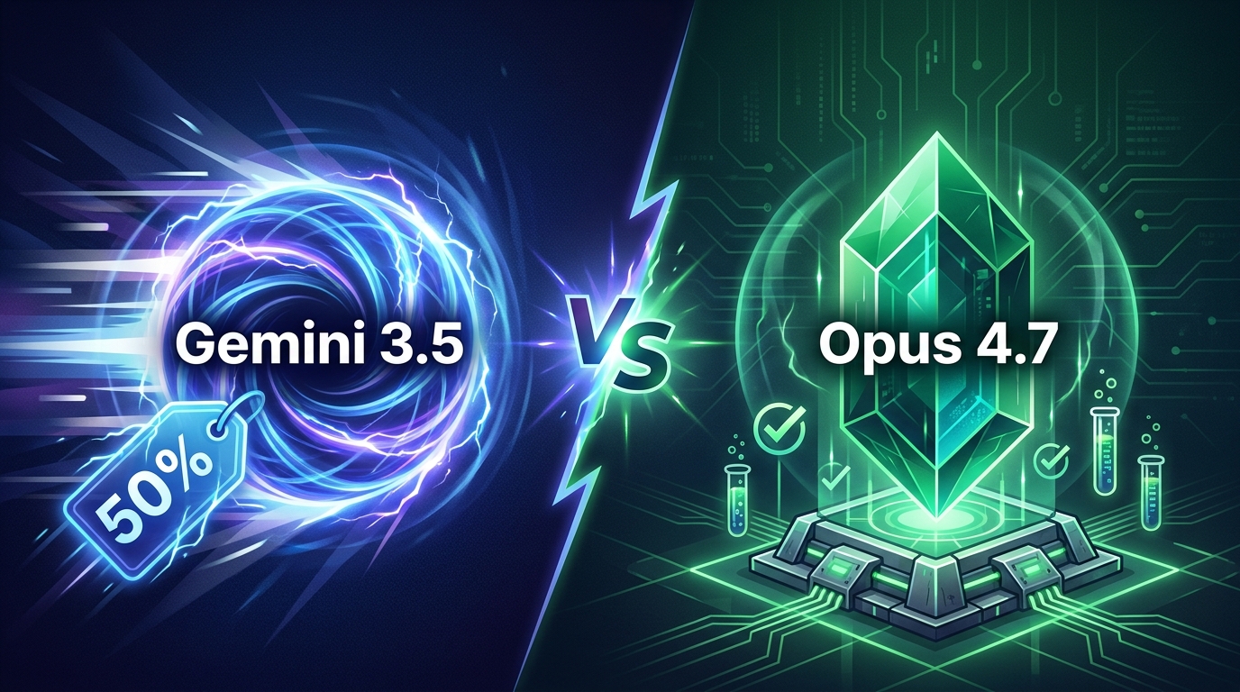Gemini 3.5 砍半定价、4倍提速强势入场，Claud