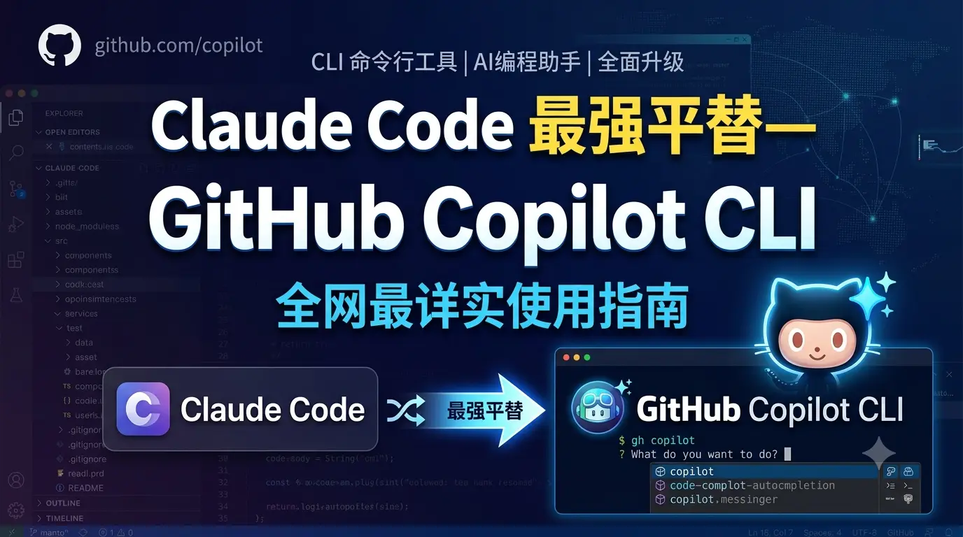 GitHub Copilot CLI 上手指南（面向 Cla