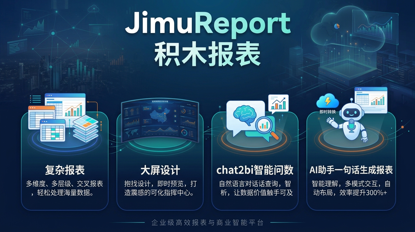 【AI 报表】JimuReport v2.5.1 版本发布，